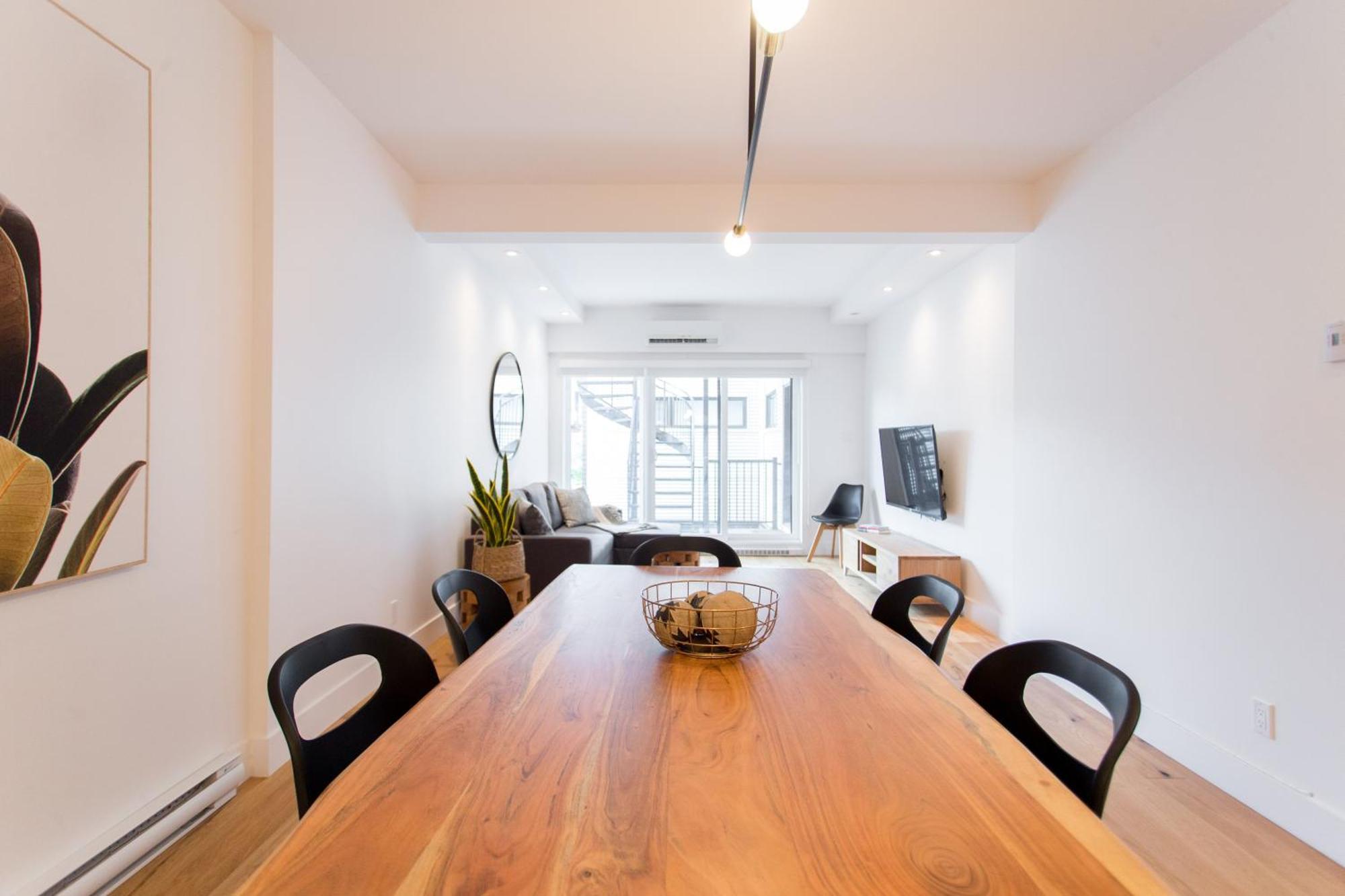 Hip, Stylish Apartment In Little Italy By Den Stays A Montréal Rom bilde